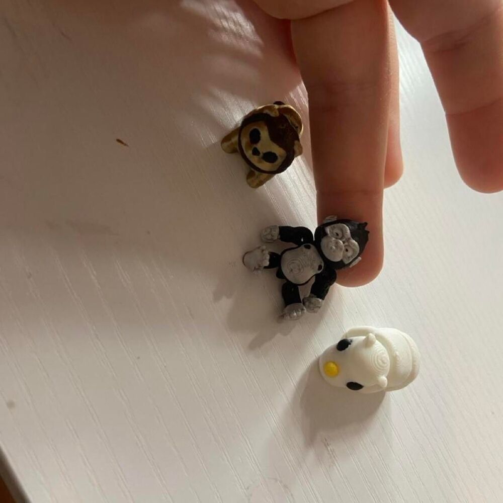 Zoo Animals Themed 3D Printed Toys
